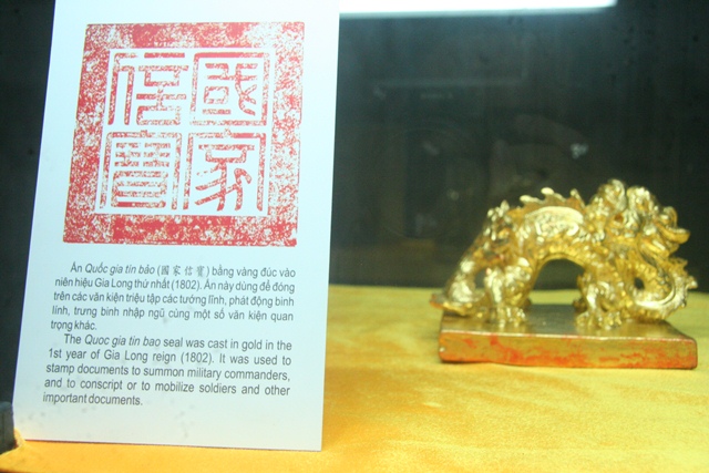 Cận cảnh 11 chiếc ấn rồng vàng tinh xảo của triều Nguyễn
